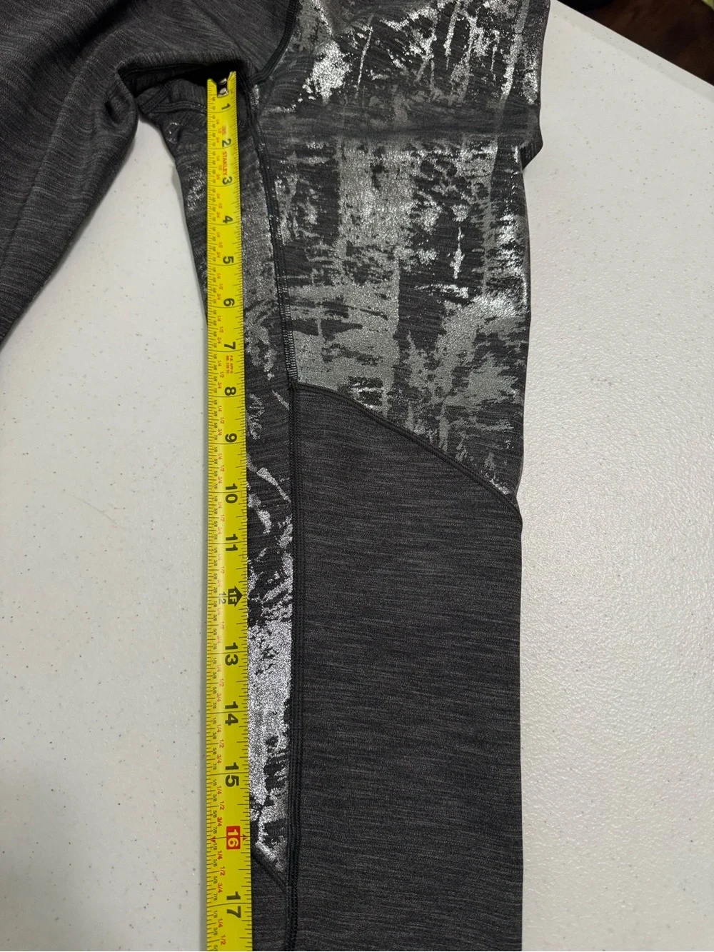 Lululemon Wunder Under High-Rise Leggings Foil